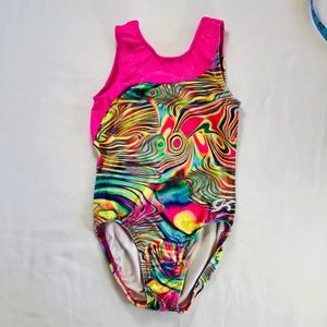 GK Elite Gymnastics Leotard size Child Large CL